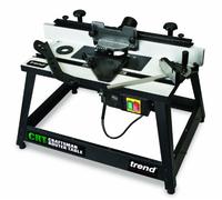 Trend Mesa fresadora de sobremesa portátil 230 V EU, para trabajos de carpintería, muebles, modelado y moldeado, CRT/MK3/EURO