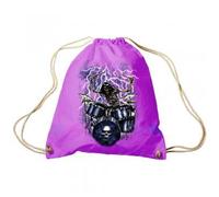 Trend de Bag Bolsa de deporte bolsa de deporte mochila con Print - Ghost - baterista tb65307 Color Fucsia