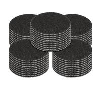 Trend Discos de lija de malla de 150 mm para lijadora órbital aleatoria, grano 80, AB/150/80M/B, paquete de 50