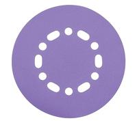 Trend Discos de lija de óxido de aluminio de 150 mm para lijadora órbital aleatoria, grano 240, AB/150/240A/B, paquete de 50