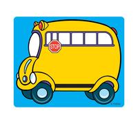 TREND Enterprises Inc. Etiquetas autoadhesivas para nombres de autobs escolar, 2-1/2"" x 3"""", 36 unidades