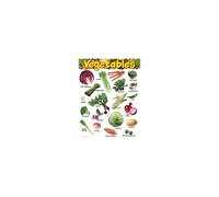 TREND Enterprises Inc. Grfico de aprendizaje de verduras 17"" x 22""