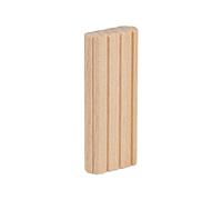 Trend 100 piezas de dominó de madera de haya de 6 x 40 mm para máquina de dominó Festool, 1/4 pulgadas x 1 9/16 pulgadas, espigas sueltas para carpintería y marco de muebles, TEN/6X40/100