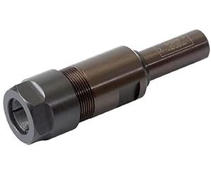 Trend Extensión de pinza con vástago 12 mm y pinza 12 mm, 50 mm | Extiende la profundidad del husillo 50 mm con vástago y pinza de 12 mm para mesas de fresado, CE/1212
