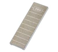 Trend FastTrack Piedra de Desbaste Diamante 100 Grit Rápida Metal | Piedra de desbaste de diamante para eliminar metal y afilar herramientas; grano 100, FTS/S/R