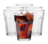 TREND FOR HOME 6 Vasos de Cristal Agua 425 ml Copas Gin Tonic Vaso Smoothie Vasos Grandes Vasos Cocktail Vasos Mojito Copas Cocktail Vidrio Transparente | Alva