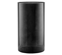TREND FOR HOME Jarrones Decorativos de Suelo 29 cm Cilindros para Decoracion de Fiestas Mesas Florero de Vidrio Coloreado Jarrón Grande | Grafito | 5120 ml | Ø 15.8 cm | Magnolia Smoky