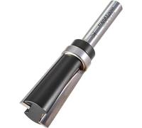Trend Fresa biseladora para puertas con rodamiento, vástago 8 mm, 3° | Fresa de carburo con rodamiento guía para biselar cantos de puertas, 3°, recorte 38 mm, TR38X8MMTC
