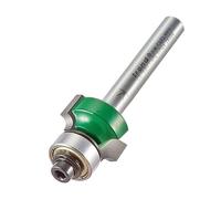 Trend Fresa de Radio Guiada TCT 1/4" y Radio 3mm | Con varios rodamientos, radio 3 mm y longitud de corte 9,5 mm; vástago 1/4, metal duro TCT C074BX1/4TC