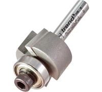 Trend Fresa de rebaje guiada 1/4, 24x12,7 mm TCT | Cuchillas de carburo de tungsteno para rebajes limpios guiados: Ø24 mm, 12,7 mm, vástago 1/4 (46/44X1/4TC).