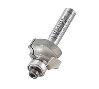 Trend Fresa ovolo con rodamiento, radio 3,2 mm, vástago 1/4, 19 mm | Fresa ovolo guiada por rodamiento con 2 rodamientos TCT, radio 3,2 mm y corte 19 mm; vástago 1/4 (46/11X1/4TC)