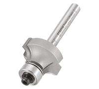Trend Fresa ovolo guiada por rodamiento, radio 6,3 mm corte 25,4 mango 1/4 | Fresa TCT guiada por rodamiento para perfiles ovolo decorativos: Ø25,4 mm, longitud 13 mm, vástago 1/4