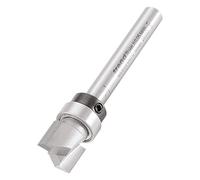 Trend Fresa Perfiladora Guiada 12,7 mm con Rodamiento 1/4" | Fresa perfiladora guiada con rodamiento y puntas de carburo de tungsteno; corte 9,5 mm y bordes limpios. 46/91X1/4TC