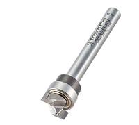 Trend Fresa Perfiladora Guiada 12,7mm x 4mm Mango 1/4 | Para perfiles precisos: rodamiento 1/2” y carburo de tungsteno, 46/910X1/4TC.