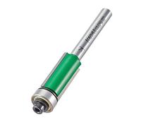 Trend Fresa Recorte con Rodamiento, vástago 1/4, 12,7x25,4 mm | Fresa de borde autoguiada con rodamiento y punta de carburo de tungsteno, Ø12,7 mm y L25,4 mm, C116X1/4TC