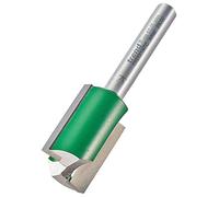 Trend Fresa Recta 2 Cortes, Vástago 1/4", Ø 17,5 mm TCT | Fresa recta con 2 flautas de metal duro para rutas y cantos limpios: vástago 1/4" y Ø 17,5 mm C028X1/4TC