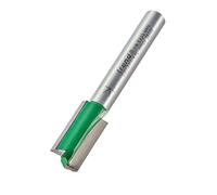 Trend Fresa Recta 2 Cortes, Vástago 1/4, 9,5x19,1 mm TCT | Fresa recta de 2 labios con plaquitas TCT de carburo de tungsteno para mecanizado limpio en madera. C013X1/4TC