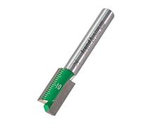 Trend Fresa recta 2 flautas 1/4" vástago 10x19mm TCT carburo | Cuchilla TCT de carburo de tungsteno para fresado recto limpio en madera, MDF y plásticos, C016SX1/4TC.