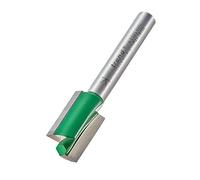 Trend fresa recta 2 flautas TCT vástago 1/4" Ø12,7x19,1mm | Crea cortes rectos limpios en madera; 19,1 mm de longitud de corte, TCT carburo de tungsteno, 2 flautas.