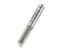 Trend Fresa recta 2 flautas TCT, vástago 1/4, Ø7,5 mm, corte 19 mm | Enrutado limpio y preciso en madera blanda/dura y MDF; puntas TCT, longitud de corte 19 mm, 3/30X1/4TC
