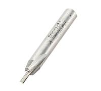 Trend Fresa Recta 2F, Vástago 1/4", Ø2mm, L. de corte 5mm TCT | Cuchilla TCT de carburo tungsteno para ranurado recto limpio, 5mm de corte, Ø2mm, vástago 1/4 (3/06X1/4TC)