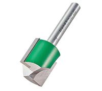 Trend Fresa recta doble filo 1/4" HM | Fresa recta para ranuras, vástago 1/4", Ø20,6 mm, carburo de tungsteno TCT. C031X1/4TC