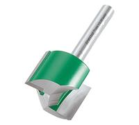 Trend Fresa recta doble filo 2 flautas 1/4" TCT Ø25,4mm | Cuchilla TCT de carburo de tungsteno para fresado recto limpio en madera; longitud de corte 19,1 mm. C033X1/4TC
