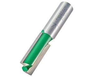 Trend Fresa Recta Doble Filo HM Ø15mm Mango 1/2" Corte 35mm | Cuchillas doble filo con carburo de tungsteno TCT; Ø15 mm y 35 mm para ranuras limpias en madera
