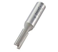 Trend Fresa Recta Dos Canales 9 mm Mango 1/2" TCT para Router | Ideal para ranuras rectas limpias en madera; cuchillas TCT de carburo de tungsteno y Ø9 mm, 3/52X1/2TC.