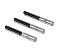 Trend Fresa recta para router 3 uds, Ø12,7 mm, vástago 1/2 | 3 fresas rectas TCT con vástago 1/2" y cuchillas de carburo para enrutado preciso en madera. TR/PACK/2