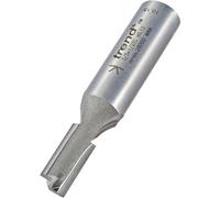 Trend Fresa Recta Profesional 2 Filos, 9mm, Mango 1/2", TCT | Fresa recta de 2 cortes para ranuras precisas en madera, puntas de carburo de tungsteno, 3/5X1/2TC