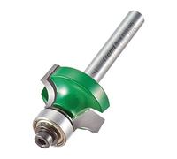Trend Fresa Redondear con Rodamiento 1/4" R6,3 Corte 12,7mm | Guía de rodamiento Trend: radio 6,3 mm, corte 12,7 mm, vástago 1/4", metal duro TCT, incluye rodamientos (C076X1/4TC).