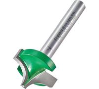 Trend Fresa redondear ovolo 4,8 mm radio, vástago 1/4" para fresadora | Para redondear cantos en ovolo; cuchillas de carburo de tungsteno, 22,2 mm de corte, vástago 1/4" C128X1/4TC