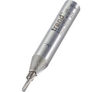 Trend Fresa router 1 flauta, vástago 1/4", Ø1,5 mm, 6 mm | Carburo de tungsteno (TCT) para cortes limpios en madera; longitud 6 mm, vástago 1/4", 2/01X1/4TC