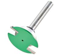 Trend Fresadora de Ranuras Sellado Clima, vástago 1/4, corte 34mm | Cortador de carburo de tungsteno con rodamiento, para ranuras precisas de sellado, C210AX1/4TC, corte 2 mm