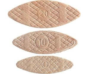 Trend galletas de unión de haya, surtido n.º 0, 10, 20, 100 piezas