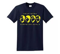 Trend Gear Computer World - Camiseta de Kraftwerk, regalo divertido, azul marino, 4XL
