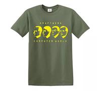 Trend Gear Computer World - Camiseta de Kraftwerk, regalo divertido, verde (Military Green), S