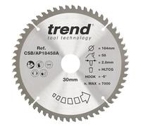 Trend Hoja Sierra Circular Alu y Plástico 184mm, 58T TCT
