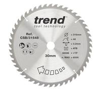 Trend Hoja sierra circular TCT 315 mm 48T 30 mm acabado medio