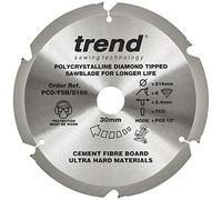 Trend Hoja sierra PCD Fibracemento 216 mm, 6 dientes, 30 mm