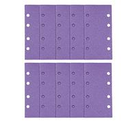 Trend Hojas de lija de circonio de 1/3 (93 mm x 185 mm), grano 40, AB/THD/40Z, paquete de 10