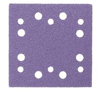 Trend Hojas de lija de circonio de 1/4 (114 x 110 mm), grano 40, AB/QTR1/40Z, paquete de 10