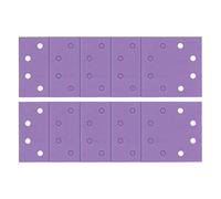 Trend Hojas de lija de óxido de aluminio de 1/4 (114 x 110 mm), grano 240, AB/QTR/240A, paquete de 10