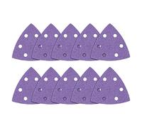 Trend Hojas de lija Delta de circonio de 93 mm, grano 40, AB/OSC/40Z, paquete de 10