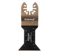 Trend Hojas multiherramienta bimetal 44 mm, diente fino 5 pack | 5 lamas bimetal diente fino universales para cortar madera con clavos, metal y plástico, MTB/44BM