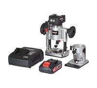 Trend Kit dde enrutador sin escobillas de T18S 18V (1 batería de 2 Ah y cargador rápido), T18S/R14K1/E