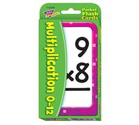 Trend Multiplication Flash Cards, 3-1/8"x5-1/4, 56CDs, Multi, Sold as 1 Box