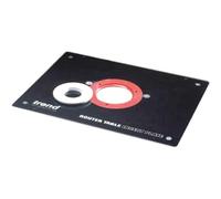 Trend Placa de Inserción Rígida para Mesa de Fresadora, Fenólico Termoestable, Tamaño de la Placa = 306 mm x 229 mm x 9.5 mm, RTI/Plate