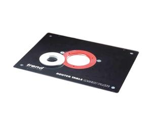 Trend Placa de Inserción Rígida para Mesa de Fresadora, Fenólico Termoestable, Tamaño de la Placa = 306 mm x 229 mm x 9.5 mm, RTI/PLATE